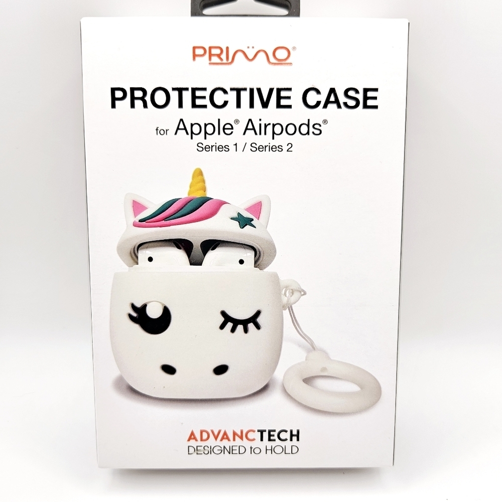Unicorn Protective Case for Apple Airpods Series 1 & 2 New NIB